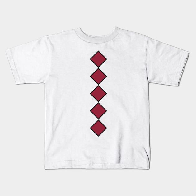 Katana Hilt Kids T-Shirt by langstal